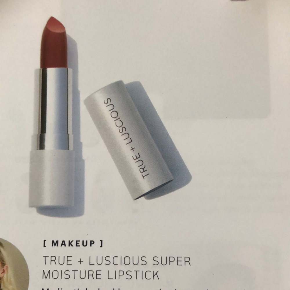 True and luscious vintage rose lipstick!